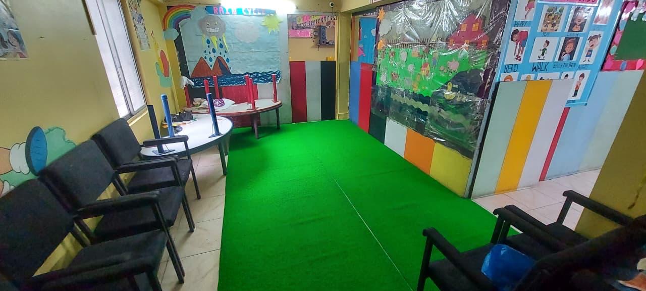 Bright green Adventure Ants classroom