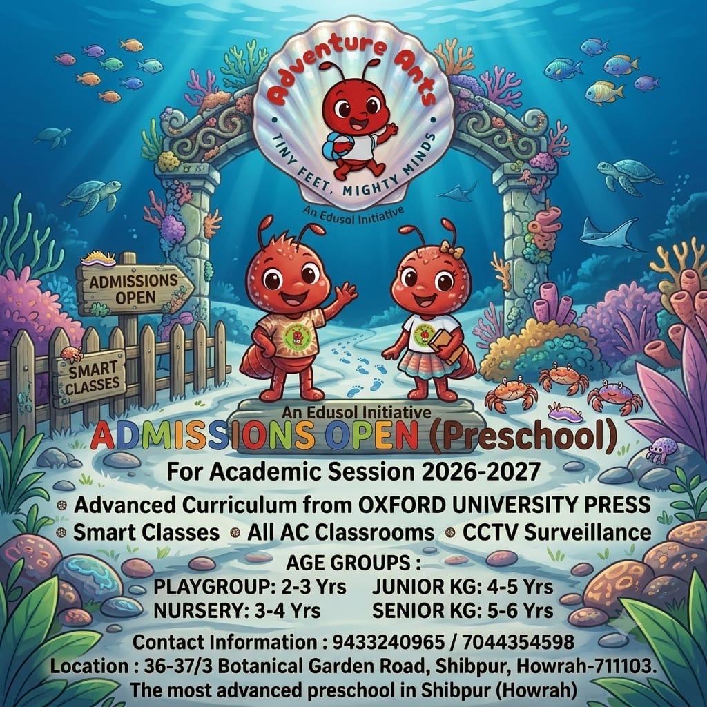 Adventure Ants summer camp illustration